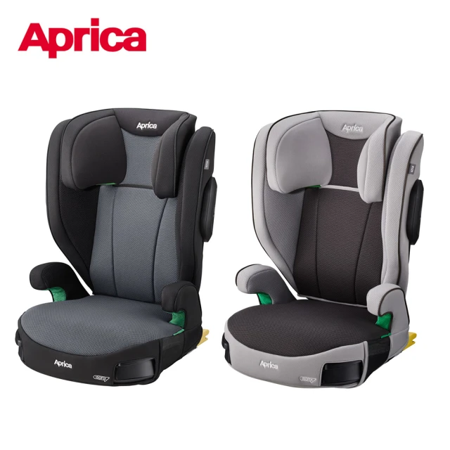 【Aprica 愛普力卡】2024年式 RideCrew ISOFIX 3-12歲成長型汽座(安全帶兩用 成長座椅 增高墊)