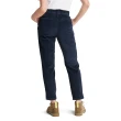 【Timberland】女款深藍色有機棉燈芯絨寬鬆長褲(A23M7433)
