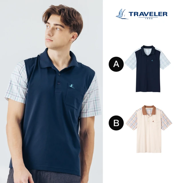 TRAVELER 旅行者 24SS男款消臭吸排上衣_241TR810(消臭/吸濕排汗/機能衣)