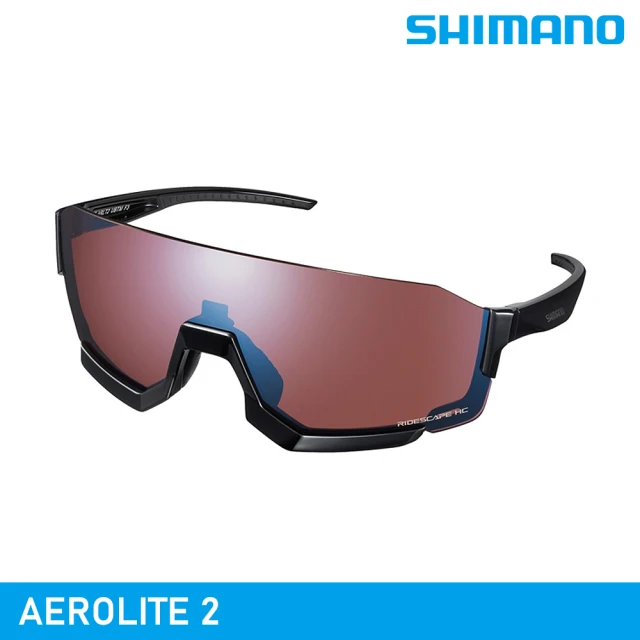 城市綠洲 SHIMANO AEROLITE 2 太陽眼鏡 / 黑色(墨鏡 自行車眼鏡 單車風鏡)