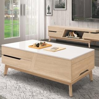 【AS 雅司設計】歐陸石面大茶几-120*60*44cm