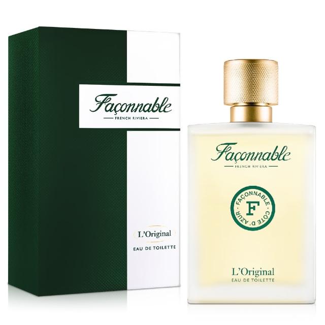 【Faconnable 法頌】經典海神之心男性淡香水90ml(專櫃公司貨)