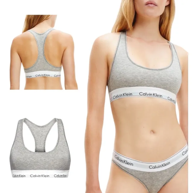 【Calvin Klein 凱文克萊】暢銷女生內衣內褲 女款 經典字母LOGO系列 運動背心(CK CK女生內衣 CK女生內褲)