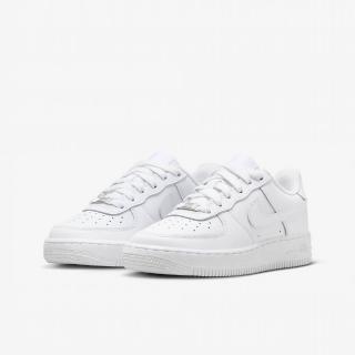 【NIKE 耐吉】休閒鞋 女鞋 大童 運動鞋 AF1 AIR FORCE 1 LE GS 白 FV5951-111