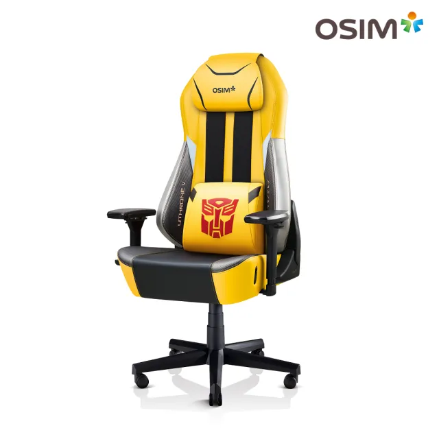 【OSIM】電競天王椅V 變形金剛限量款 OS-8215(按摩椅/電腦椅/辦公椅/電競椅/人體工學椅)