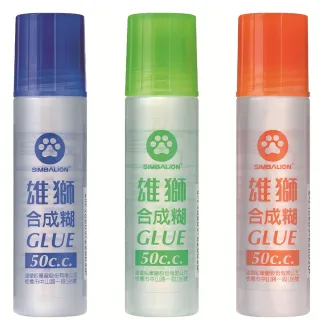 【SIMBALION 雄獅文具】50cc膠水 HG50/1