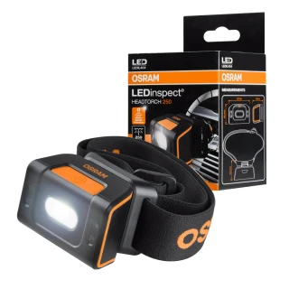 【Osram 歐司朗】LED感應式多用途頭燈(維修照明、漆面拋光、夜間照明、洗車鍍膜《買就送 修容組》)