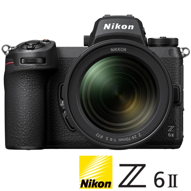 【Nikon 尼康】NIKON Z6II Z62 KIT 附 Z 24-70mm F4 S(公司貨 全片幅無反微單眼相機 五軸防手震 4K 直播)
