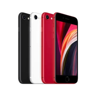 【Apple】A級福利品 iPhone SE2 64G 4.7吋(贈送手機保護套+鋼化保護貼+原廠充電器)