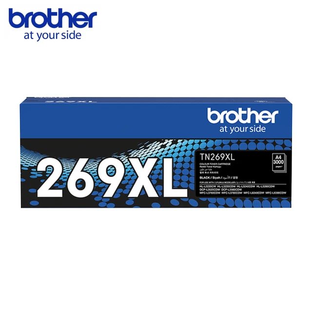 brother TN-269XL-Y 原廠高容量黃色碳粉匣(