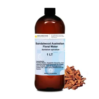 【新方向NEW DIRECTIONS】澳洲原裝頂級純露/花水1000ml(澳洲檀香Sandalwood)