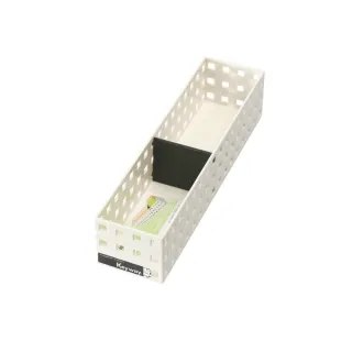 【KEYWAY 聯府】謝爾積木籃5號-12入(附隔板 文具小物 置物籃 收納盒 MIT台灣製造)