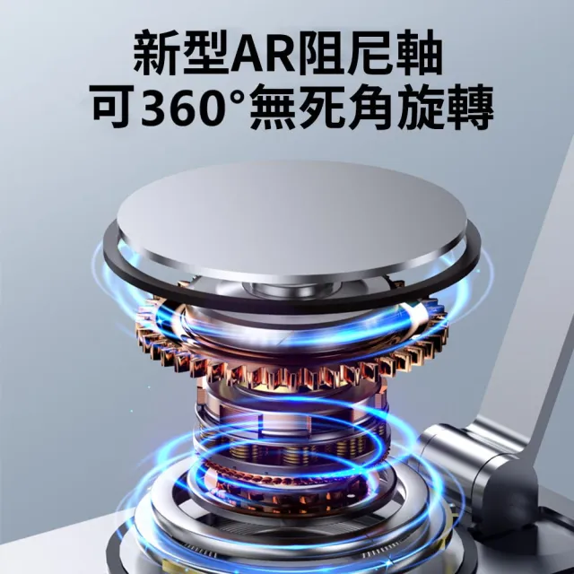 【CS22】鋁合金手機平板可折疊全金屬支架-方座底(耀石黑/超值2入組)