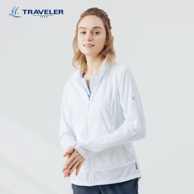 【TRAVELER 旅行者】24SS男女款涼感超透氣彈性自體收納抗UV外套｜241TR206.207(涼感/超透氣/抗UV外套)