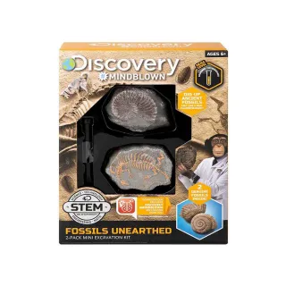 Discovery 遠古化石迷你挖掘套組（2入）