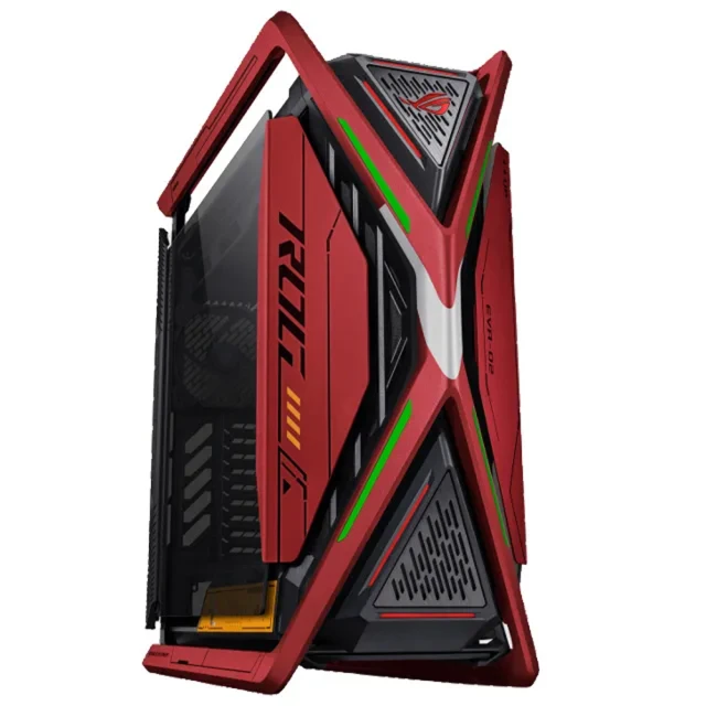 ASUS 華碩 ROG HYPERION GR701 EVA聯名機殼+華碩 TUF 1000G ATX3.0 金牌(華碩C1-1)