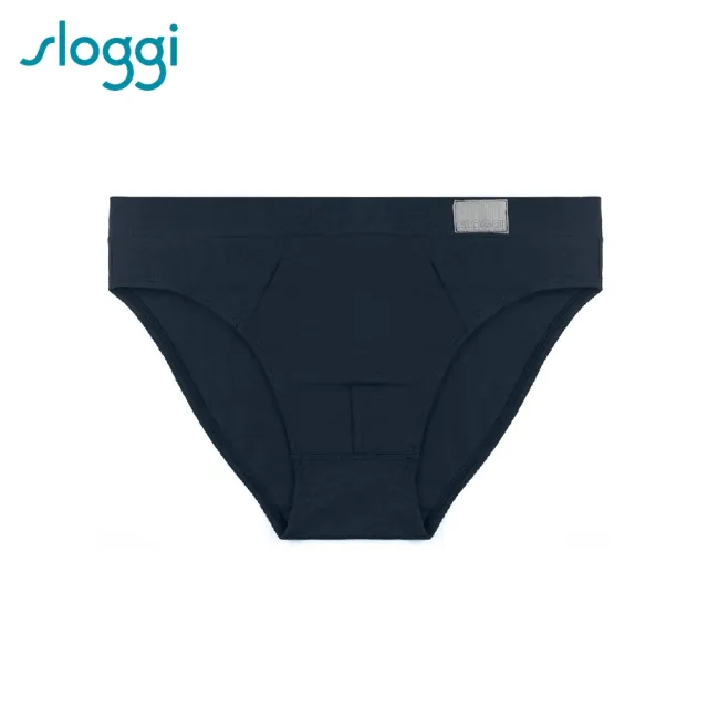 【Sloggi men】GO NATURAL有機環保系列三角褲(復古紳藍)