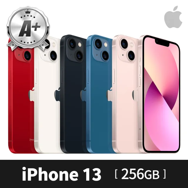 【Apple】A+ 級福利品 iPhone 13 256G(6.1吋)