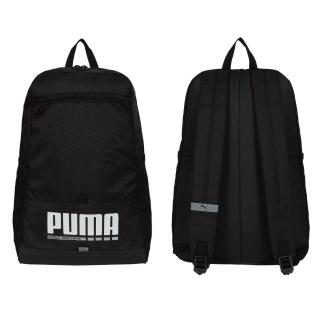 【PUMA】PLUS後背包-雙肩包 肩背包 旅行包 黑白灰(09034601)