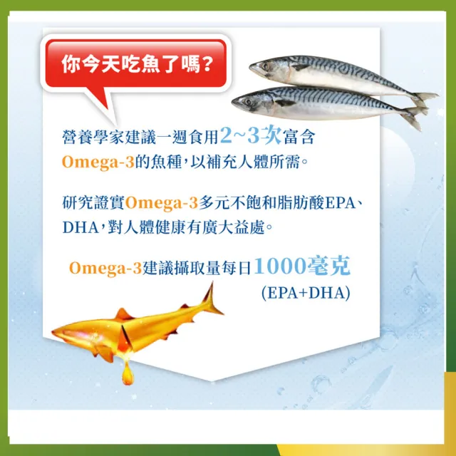 【SENTOSA 三多】健康魚油軟膠囊(60粒/盒)