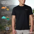 【Columbia 哥倫比亞】男款-鈦 Summit Valley™超防曬UPF50快排短袖上衣-白色(UAE47860WT/IS)