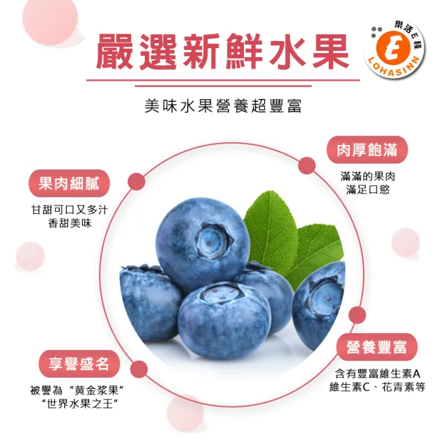【樂活e棧】繽紛蒟蒻水果冰粽-藍莓口味8顆x1盒(端午 粽子 甜點 全素)
