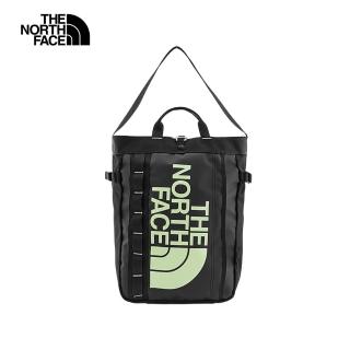 【The North Face 官方旗艦】北面男女款黑色品牌LOGO大容量後揹包｜3KX2YOT(筆電包/登山包)