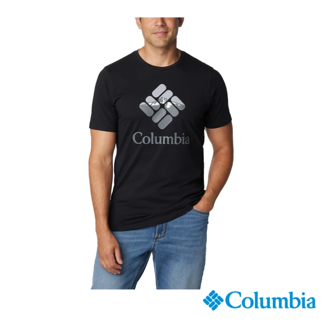 Columbia 哥倫比亞 男款-CSC™LOGO短袖上衣-