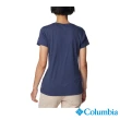 【Columbia 哥倫比亞】女款-Daisy Days™LOGO短袖上衣-深藍色(UAL31250NY/IS)