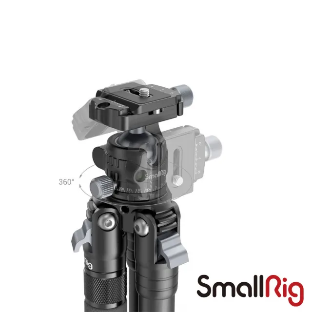 【SmallRig 斯莫格】4060 AP-10 輕型碳纖維三腳架(公司貨)