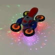 【KIDMATE】晶彩特技摩托車(變形特技 360°旋轉 酷炫燈光 自動轉向)