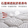 【買床送枕】【LooCa】石墨烯遠紅外線獨立筒床墊-輕量型-單大3.5尺(送石墨烯枕★破盤價)