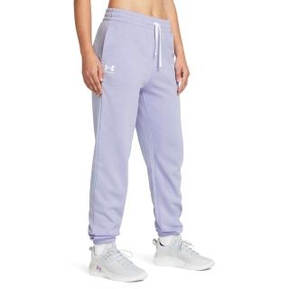 【UNDER ARMOUR】UA 女 Rival Terry Jogger 運動長褲 1382735-539(紫色)