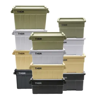 【THOR】DETAIL THOR 方型收納箱/53L 四色(悠遊戶外)