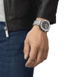 【TISSOT 天梭】官方授權 T-RACE 三眼計時 運動腕錶 男錶 賽車 手錶 母親節 禮物(T1414171105101/45mm)