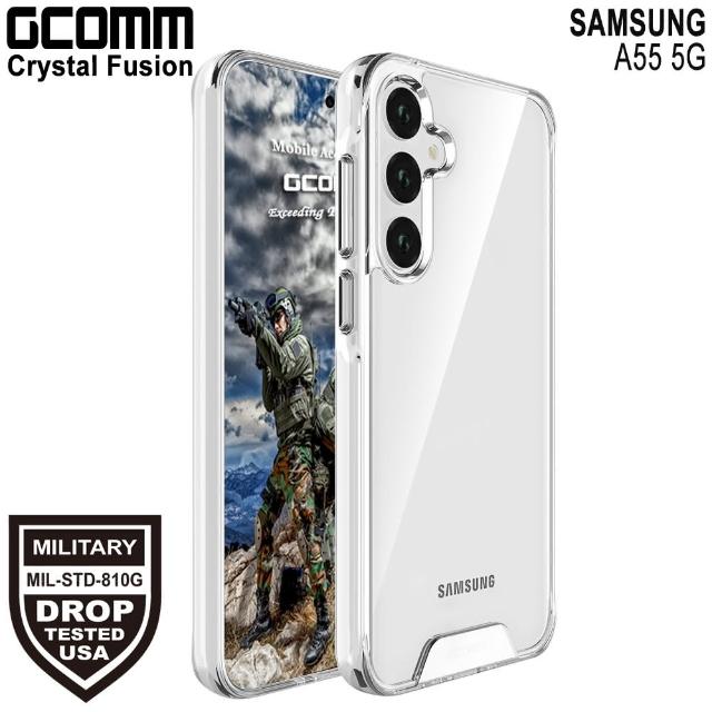 【GCOMM】三星 A55 5G 晶透軍規防摔殼 Crystal Fusion(三星 A55 5G)