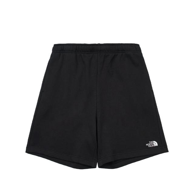 【The North Face】TNF 短褲 舒適透氣 M SMALL LOGO FT SHORTS - AP 男 黑(NF0A88GDJK3)