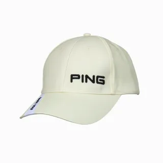 【PING】男款LOGO配色高爾夫球帽-黃(GOLF/高爾夫配件/PQ23105-35)