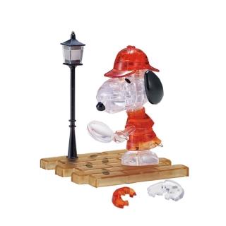 【SNOOPY 史努比】Beverly 3D水晶拼圖 - 史奴比 偵探
