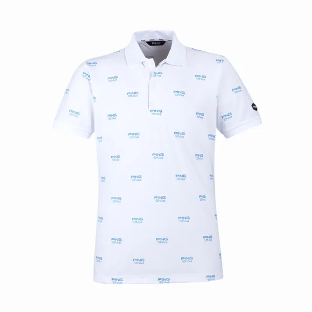 【PING】男款網眼吸濕排汗抗UV高爾夫短袖POLO衫-共3色(GOLF/高爾夫球衫/PA24193)