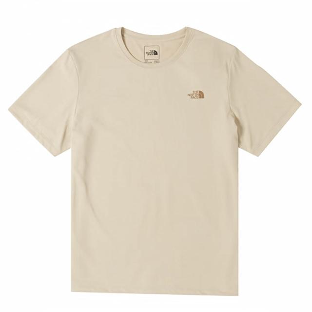 【The North Face】TNF 短袖上衣 休閒 M SUN CHASE TRAILRUN SS TEE - AP 男 米(NF0A88GT3X4)