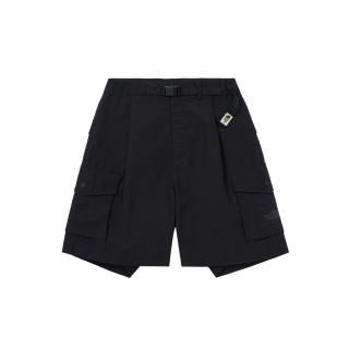 【The North Face】TNF 短褲 W CAMP UTILITY SHORT - AP 女 黑(NF0A87YKJK3)