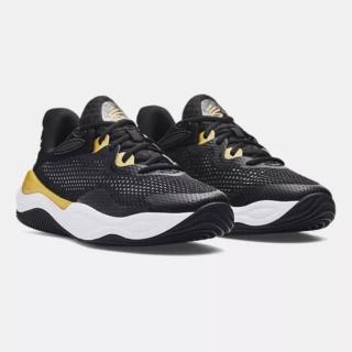 【UNDER ARMOUR】籃球鞋 男鞋 運動鞋 包覆 緩震 CURRY SPLASH 24 AP 黑金 3027262001(438)