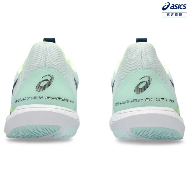 【asics 亞瑟士】SOLUTION SPEED FF 3 女款 法網配色 網球鞋(1042A250-300)