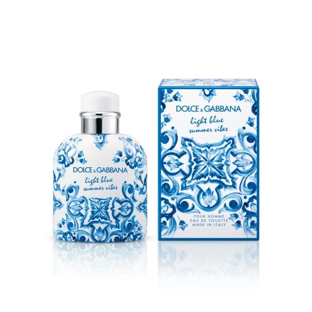 【DOLCE&GABBANA 杜嘉班納】淺藍心動印記男性淡香水125ML(專櫃公司貨)