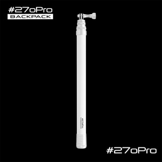 【#270Pro】Backpack WHITE 全碳纖維自拍(白)