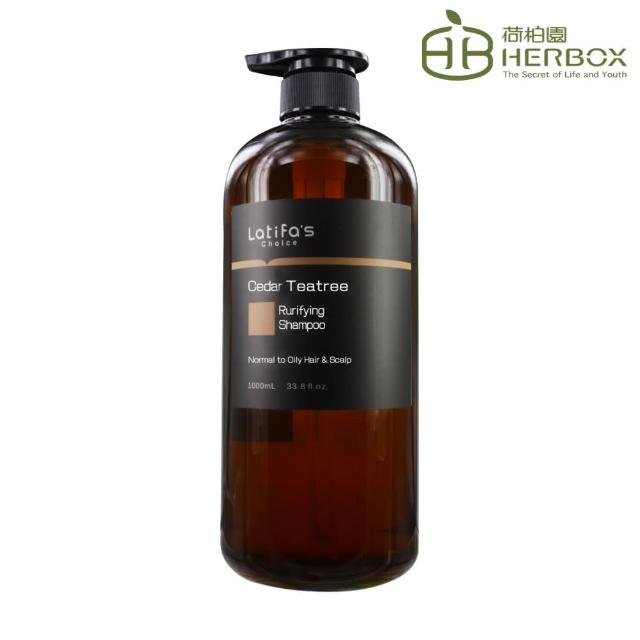 【Herbox 荷柏園】雪松茶樹淨化洗髮精 1000ml