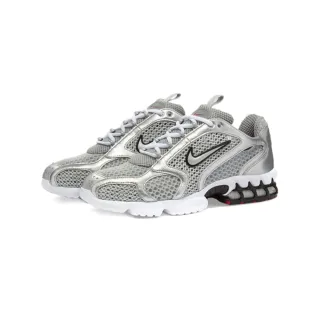 【NIKE 耐吉】Nike Air Zoom Spiridon Cage 2 Metallic Silver 銀灰 CJ1288-001(男鞋 慢跑鞋 運動鞋 復古)