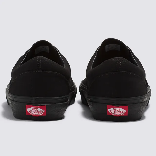 【VANS 官方旗艦】Era 男女款黑色滑板鞋/休閒鞋/帆布