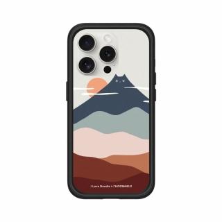 【RHINOSHIELD 犀牛盾】iPhone 14/Plus/Pro/Max Mod NX MagSafe相容 手機殼/貓咪山(I Love Doodle)